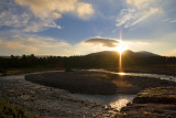 River Dulnain at Sunset