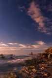 Evening light, Woodpecker Bay, West Coast, New Zealand