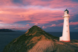 Sunset at Castlepoint, Wairarapa, New Zealand