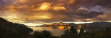 Golden light on Lyttelton Harbour, Canterbury, New Zealand