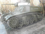 US light tank used in the Pacific campaign
