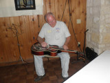 Bob on the DoBro Slide Guitar