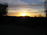 Sunset at Cave Creek, AZ