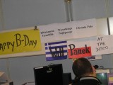 Polish and Greek Flags for Wills B-Day