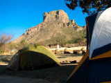 View of Casa Grande from our camp at Big Bend National Park