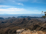 Looking Southwest from the Rim at Big Bend National Park