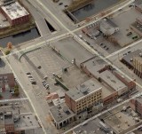The Lawrence Opera House site today