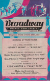 Broadway Theater Playbill