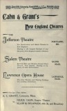 Ad for Opera House in Cahns Guide