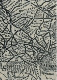 1901 B&M RR map from Cahns Guide