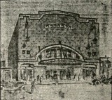 Artist rendition of the New Broadway Theater