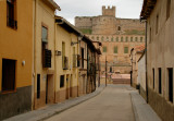 Street and Castle - Berlanga de Duero