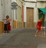 On work in the street