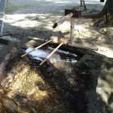 Before entering the shrine, one cleanses hands and mouth here