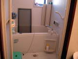 Japanese bathrooms also interesting, shower first before getting into the very short but deep tub to soak.