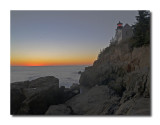 Bass Harbor in HDR