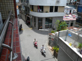 Male view from hotel