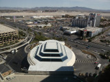 MGM Grand view from window at lifts on 23rd floor