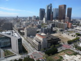 Los Angeles downtown view from City Hall