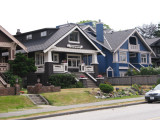 Craftsman bungalows on Point Grey Road, Vancouver