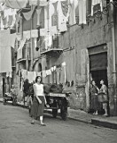 Palermo street scene,  1955.