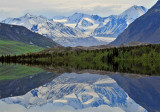 Alaska Range At Copper River Valley