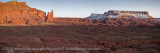 024-Fisher Tower Panorama at Sunset