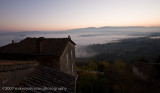 Sunrise from Todi Piaza