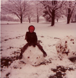 Bob With Snowman Torso 1977