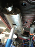 Mock up under the car