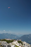 Paraglider over Kehlsteinhaus