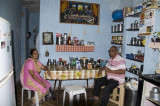 _DSC1808 Joan and Ramesh in their kitchen