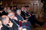 Prof. Peter Adriaenssens - Zr. Jeanne Devos - Rector Mark Waer - Minister President Kris Peeters - ererector Andr Oosterlinc