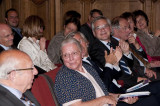 Zr. Jeanne Devos - Rector Mark Waer - Minister President Kris Peeters - ererector André Oosterlinck