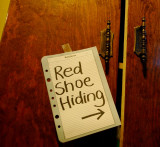 Red Shoe Hiding
