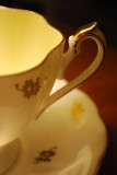 Gilded Tea Cup Handle