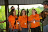 Special treat! Martys Girls singing backuped by Last Road