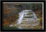 Buttermilk Falls In Late Autumn