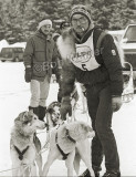 George Attla Getting His Team Ready To Go Up To The Line