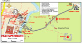 Pashupatinath map