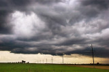 Storm over the farm