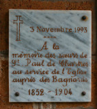 Church Plaque