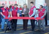Lowe's Grand Opening Board Sawing