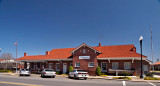 The DeRidder, LA Railroad Depot.