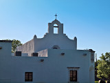 From the back of the mission building