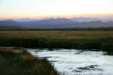 Last light from camp