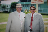 DAD WITH UNCLE AT HYDERABAD RACE CLUB