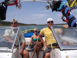 boating at Caynon Lake