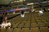 Our seats in Pepsi Center Section 124 Row 10 Seats 3 and 4