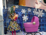 Oh baby! Saks window.